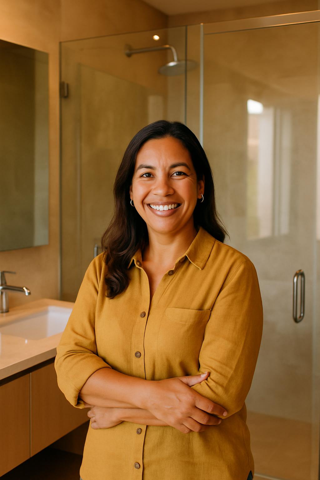 Cliente satisfecha Vidriería Grondona Cartagena